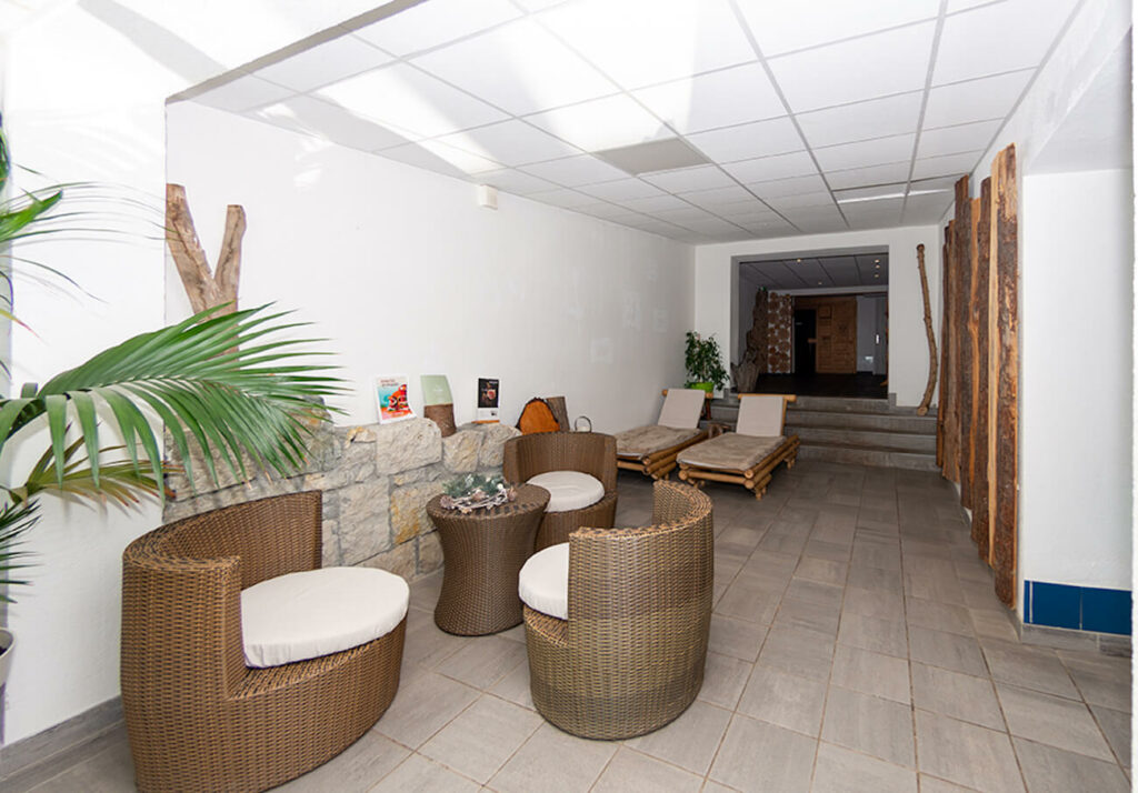 SPA Les Bains de Chamrousse 6 espace detente et tisanerie apres les soins SPA Les Bains de Chamrousse